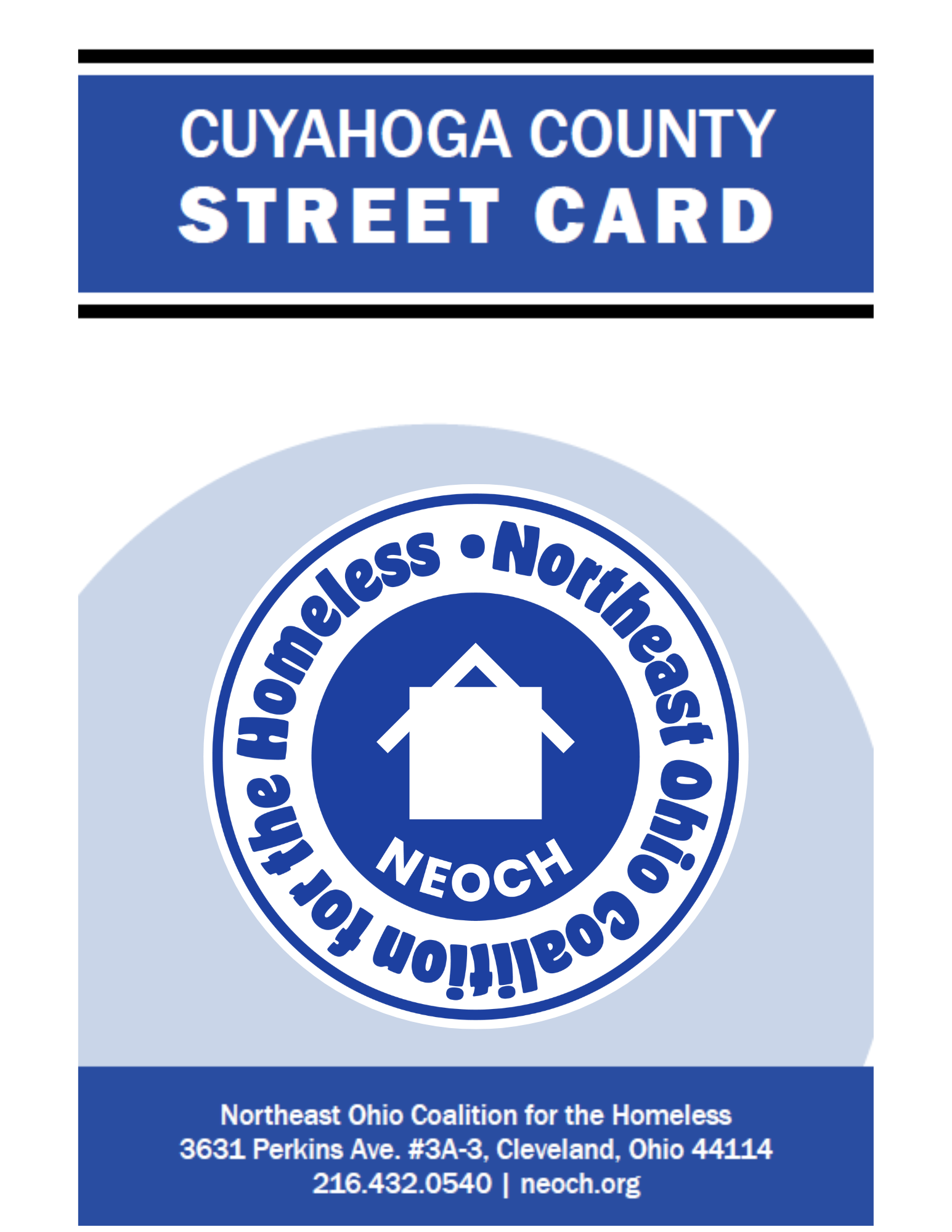 Street Card — Northeast Ohio Coalition for the Homeless (Copy)